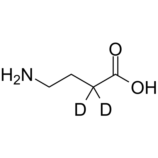 γ-Aminobutyric acid-d2 (4-Aminobutyric acid-d2) 67910-98-9